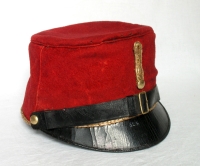 Červená honvédska čiapka z 9. košického prápora z roku 1848