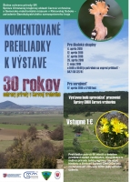 Komentované prehliadky výstavy 30 rokov ochrany prírody v Cerovej vrchovine