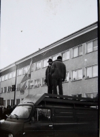 Súbor dobových fotografií zachytávajúcich revolučné udalosti roku 1989 v Rimavskej Sobote