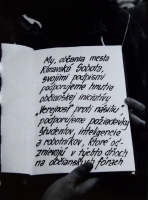 Súbor dobových fotografií zachytávajúcich revolučné udalosti roku 1989 v Rimavskej Sobote