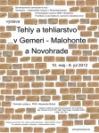 Tehly a tehliarstvo v Gemeri - Malohonte Novohrade