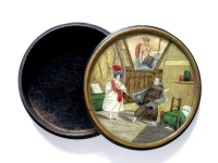 TABATIERKA S EROTICKÝMI VÝJAVMI Z PRVEJ POLOVICE 19. STOROČIA